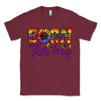 Burgundy born this way Classic Tee - JahusDesignShop