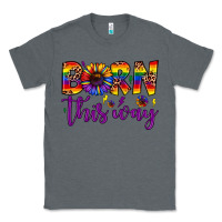 Charcoal Heather born this way Classic Tee - JahusDesignShop