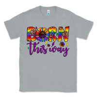 Heather Grey born this way Classic Tee - JahusDesignShop