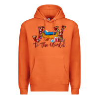 Carrot joy to the world Premium Hoodie - AdoDesignShop