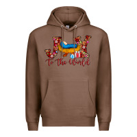 Chestnut joy to the world Premium Hoodie - AdoDesignShop
