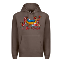 Coffee joy to the world Premium Hoodie - AdoDesignShop