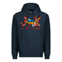 Navy joy to the world Premium Hoodie - AdoDesignShop