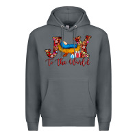 Rock joy to the world Premium Hoodie - AdoDesignShop