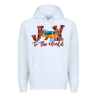 White joy to the world Premium Hoodie - AdoDesignShop