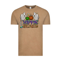 Vintage Coffee hippie halloween Vintage Tee - CowhideDigitalArt