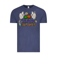 Vintage Denim hippie halloween Vintage Tee - CowhideDigitalArt
