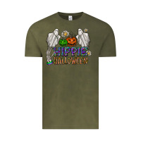 Vintage Olive hippie halloween Vintage Tee - CowhideDigitalArt