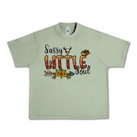Oil Green sassy little soul Urban Heavy Tee - CowhideDigitalArt