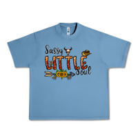 Pebble Blue sassy little soul Urban Heavy Tee - CowhideDigitalArt