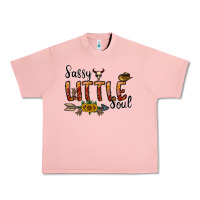 Salmon sassy little soul Urban Heavy Tee - CowhideDigitalArt