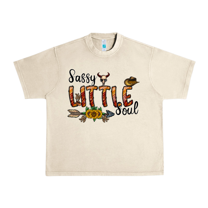 Sassy Little Soul Urban Heavy Tee by CowhideDigitalArt | Teevron