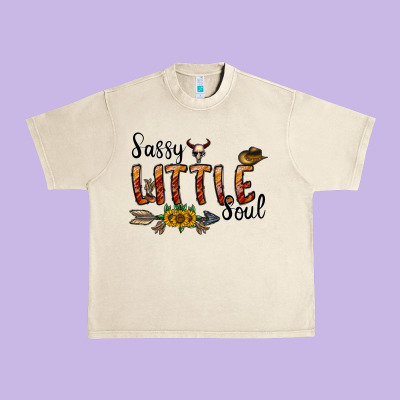 Sassy Little Soul Urban Heavy Tee Designed By Cowhidedigitalart