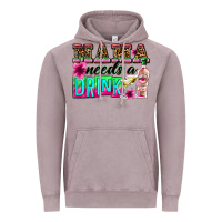 Vintage Zinc mama needs a drink Vintage Hoodie - Zillion Design Studio