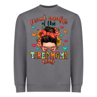 Storm proud member of the tired moms club Heavyweight Sweatshirt - Zillion Design Studio