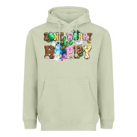 Matcha Don't worry be hoppy Heavyweight Hoodie - NancyCooperArtShop