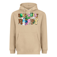 Mushroom Don't worry be hoppy Heavyweight Hoodie - NancyCooperArtShop