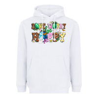 White Don't worry be hoppy Heavyweight Hoodie - NancyCooperArtShop
