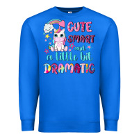 True Royal cute smart and a little bit dramatic with unicorn Premium Sweatshirt - NancyCooperArtShop