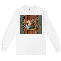 White jesus Long Sleeve Tee - JahusDesignShop