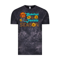 Cloud Black basketball is my favorite season Vintage Tee - HRA Design Shop