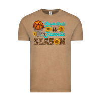 Vintage Coffee basketball is my favorite season Vintage Tee - HRA Design Shop