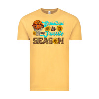 Vintage Mustard basketball is my favorite season Vintage Tee - HRA Design Shop
