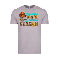 Vintage Zinc basketball is my favorite season Vintage Tee - HRA Design Shop