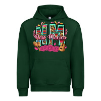 Forest Green New Mexico Urban Hoodie - texasbilliewilder