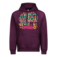 Mauve Wine New Mexico Urban Hoodie - texasbilliewilder