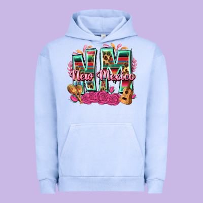 New Mexico Urban Hoodie Designed By Texasbilliewilder