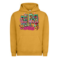 Pigment Peanut Butter New Mexico Urban Hoodie - texasbilliewilder