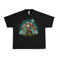 Black turquoise gemstones brown baby cow  rainbow Urban Heavy Tee - BarkalooDesign
