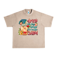 French Oak drink in my hand toes in the sand Urban Heavy Tee - HRA Design Shop