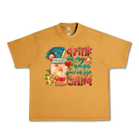 Peanut Butter drink in my hand toes in the sand Urban Heavy Tee - HRA Design Shop