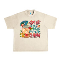 Sandshell drink in my hand toes in the sand Urban Heavy Tee - HRA Design Shop