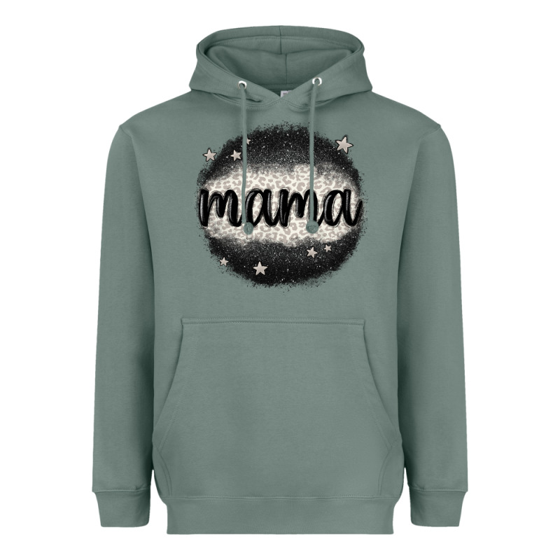 Leopard Mama Heavyweight Hoodie by MaliasSmallBusiness | Teevron