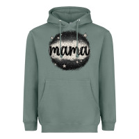 Sage leopard mama Heavyweight Hoodie - MaliasSmallBusiness