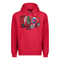 Cardinal Office Squad Christmas Premium Hoodie - LillyAllenDesigns