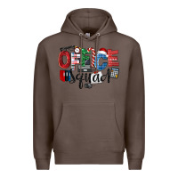 Coffee Office Squad Christmas Premium Hoodie - LillyAllenDesigns