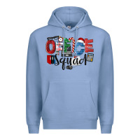 Colony Blue Office Squad Christmas Premium Hoodie - LillyAllenDesigns