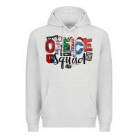 Dove Grey Office Squad Christmas Premium Hoodie - LillyAllenDesigns