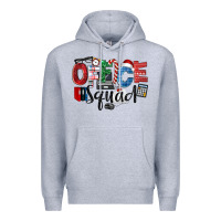 Heather Grey Office Squad Christmas Premium Hoodie - LillyAllenDesigns