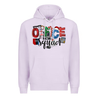Lilac Office Squad Christmas Premium Hoodie - LillyAllenDesigns