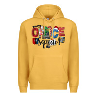 Mustard Office Squad Christmas Premium Hoodie - LillyAllenDesigns