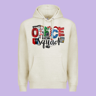 Office Squad Christmas Premium Hoodie Designed By Lillyallendesigns