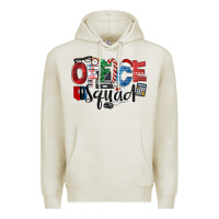 Oatmeal Heather Office Squad Christmas Premium Hoodie - LillyAllenDesigns