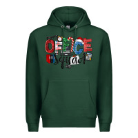 Sports Green Office Squad Christmas Premium Hoodie - LillyAllenDesigns