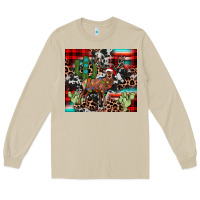 Mushroom christmas reinder Long Sleeve Tee - JahusDesignShop