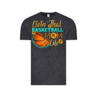 Vintage Black livin' that basketball mom life Vintage Tee - HRA Design Shop